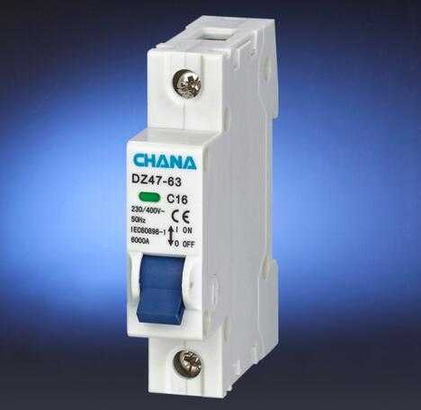Dz47-63 Ce CB Semko Certificated C45 MCB Mini Circuit Breaker
