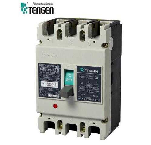 Tgm1-225 Series MCCB Manufacturer 690V 200AMP Moulded Case Circuit Breaker