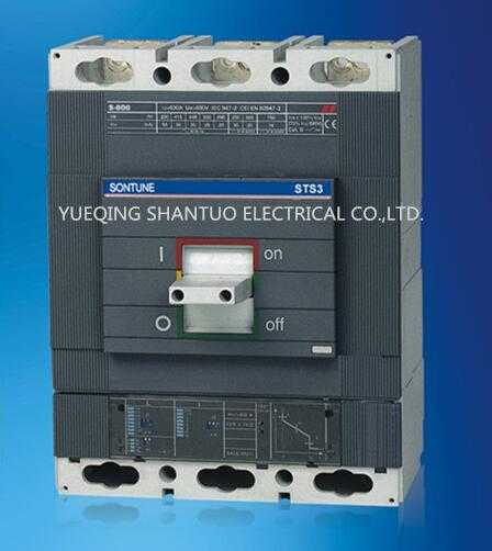  sts-3 Series 63-1600A High-Speed MCCB Best Circuit Breakers