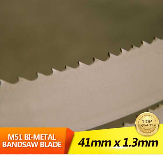 M51 cutting stainless steel band saw blade