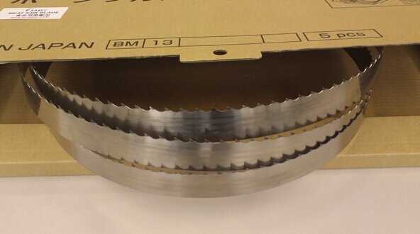 High carbon steel strip band saw blade
