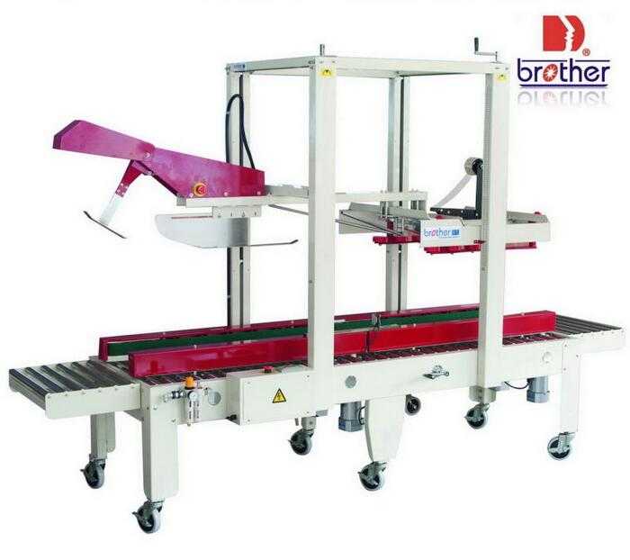 Fx-At5050L Automatic Flaps Folding Carton Sealer with Extended Converyor
