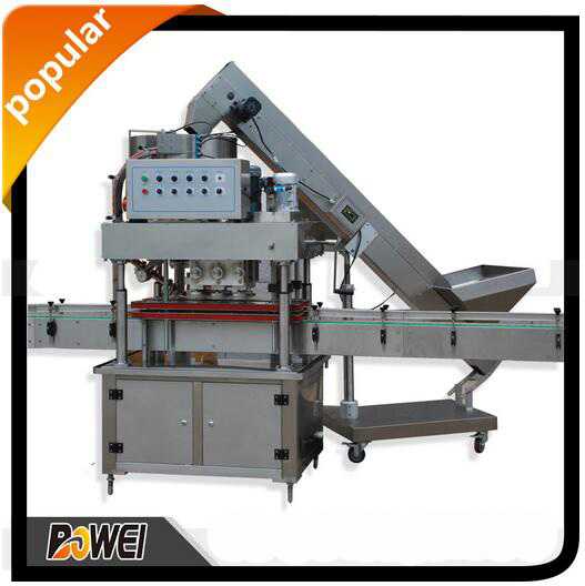 ISC Automatic Liquid Outpacking Inline Spindle Capping Machine