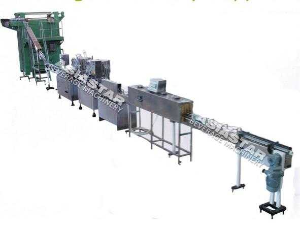 ASDW-473 Single-Room Feeding Rinsing Filling Capping Machine