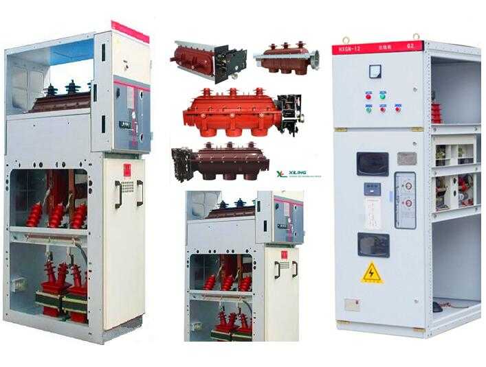  XL-XGN15-12 High voltage 12kV SF6 Ring Main Unit Switchgear 