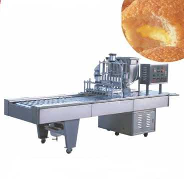 Automatic custard cake making machine production line 