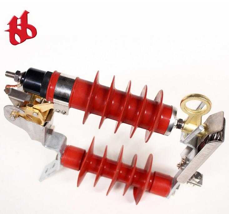 17KV Polymer housed metal-oxide surge arrester with power cable 