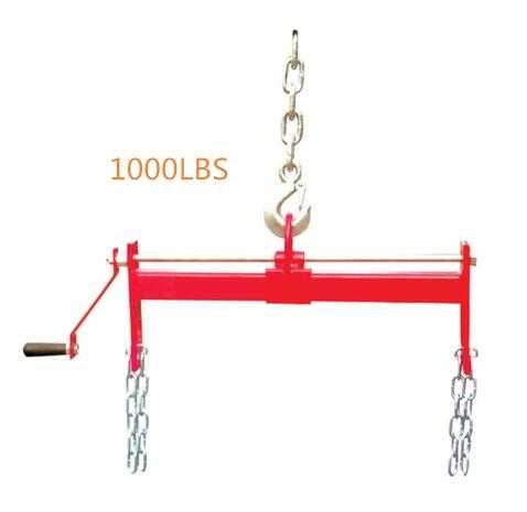 LD-E04100 1000lbs Load Leverler for Engine Hoist Shop Crane