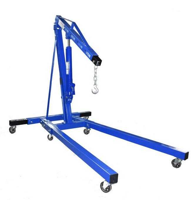 QF-D2110 Series Folding 2 Ton Shop Crane with Extra 2 Legs