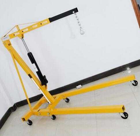 QF-D2106 2 Ton Hydraulic Jack Folding Engine Crane Shop