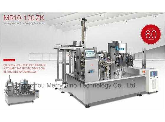 Mr10-120zk Series Automatic Rotary Vacuum Packing Machine 