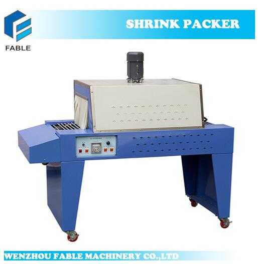 BS350 Semi-Auto Bottle PVC Film Shrink Packaging Machine 