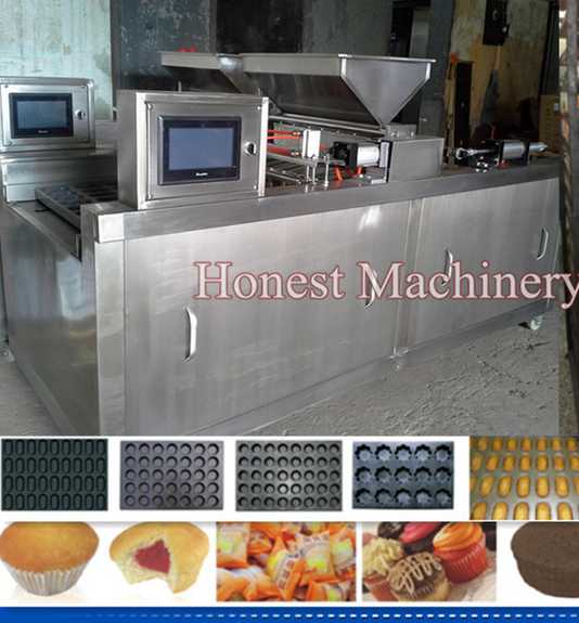 Custard Cake Making Machine/Automatic Cup Cake Making Machine