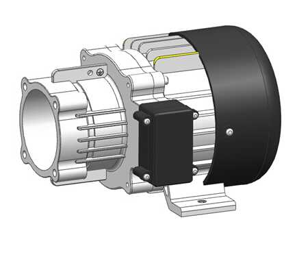 80V-400V/1000W-1800W High Efficiency Electric Brushless DC Motor for Garden Tools