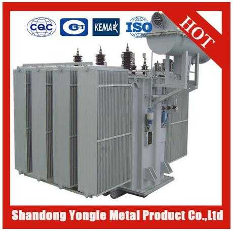 oil immersed three phase electrical power distribution transformer
