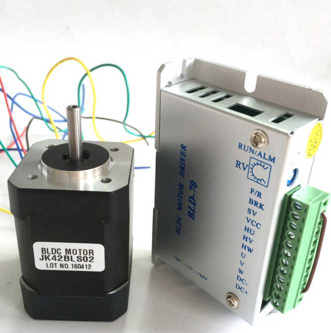 42mm Brushless DC Motor with Driver Jkbld-70