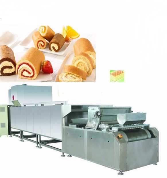 Swiss Roll Automatic Production Line 