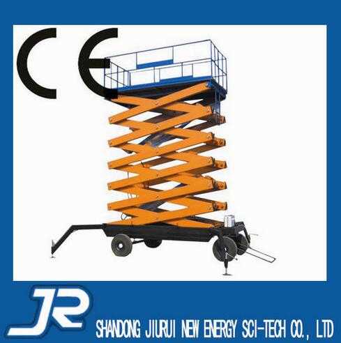SJY0.3-18 Diesel Powered Mobile Hydraulic Electric Scissor Lift