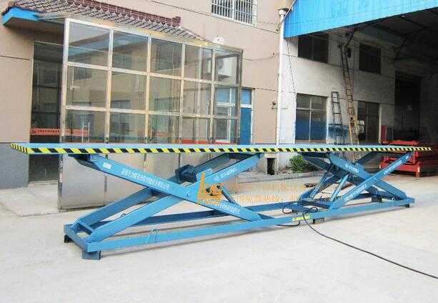 SJG 3-1.5D Series Stationary hydraulic double scissor car lift