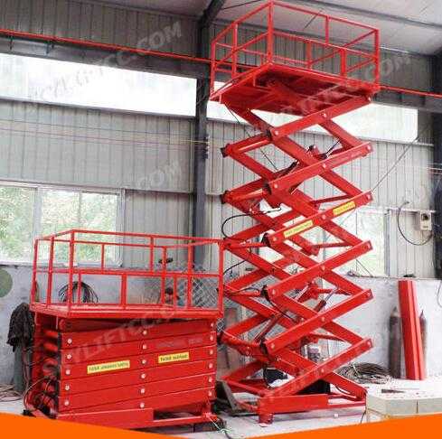  ISO 9001 Explosion-Proof Battery Powered Scissor Lift Platform