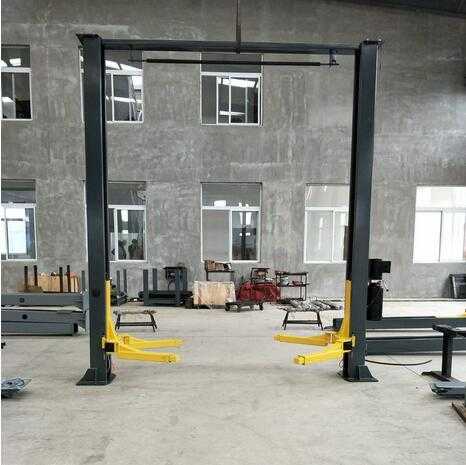 Two Post Car Lift With Asymmetrical Lifting Arms 