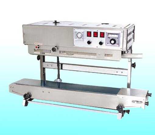 Semi-Automatic Date printing on bags continuous band sealer 