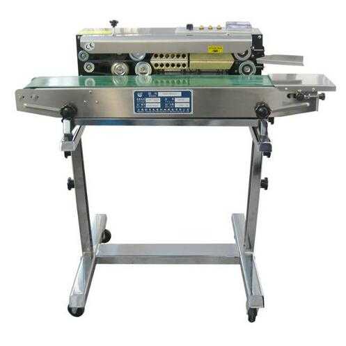  DBF-900LD CE Certification Continuous Band Sealer For Plastic Bags 