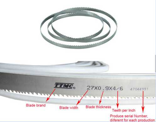 27X0.9X4/6X3280 metal band saw blades