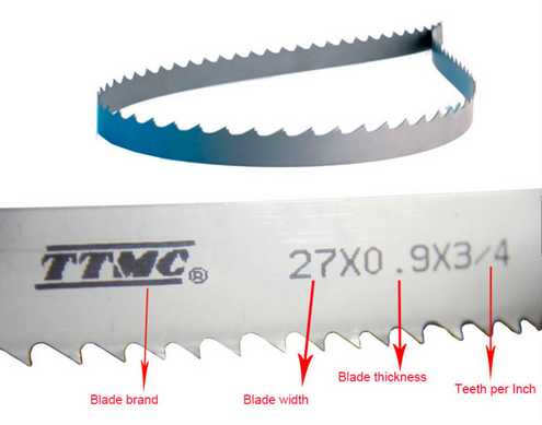27X0.9X3/4X3960 bi-metal bandsaw blades