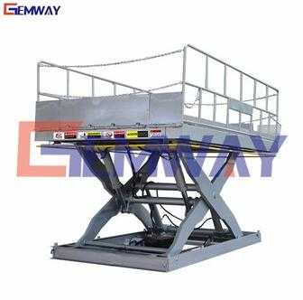  SLT6-3.2 GEMWAY high rise outdoor fixed mechanical scissor lift table