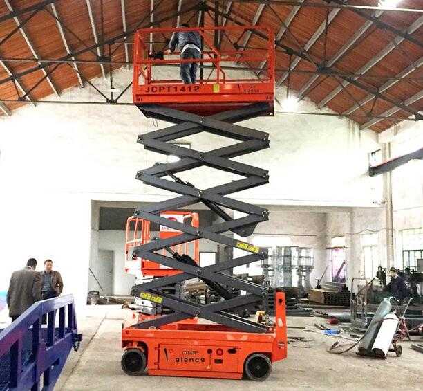 JCPT6HD Self-propelled Hydraulic Aerial Work Platform for sale 