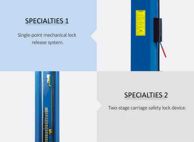 Double Cylinder Hydraulic Car Lift