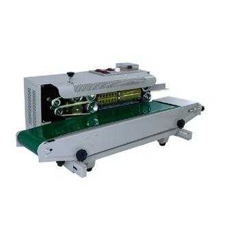 KM high efficient unlimited sealing length vertical continuous band sealer