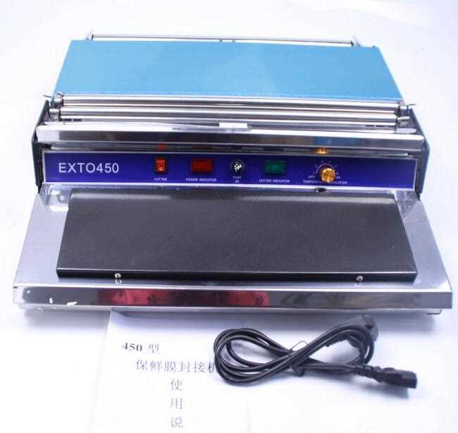 270W fresh plastic film Wrapper for food Hand Wrapping Machine