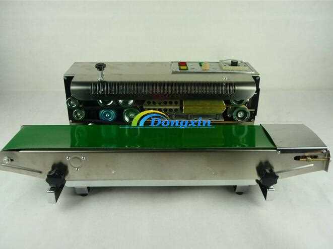 FR-770 Continuous film sealing machine plastic bag package machine 