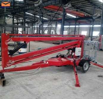ATB0.2-14 Series 14m construction rotating towable man lifts for sale 