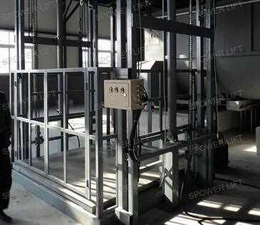 High quality 5ton vertical electric warehouse industrial elevator lift 