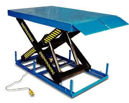 Hot sale !! SJG warehouse hydraulic raising platform for cargo 