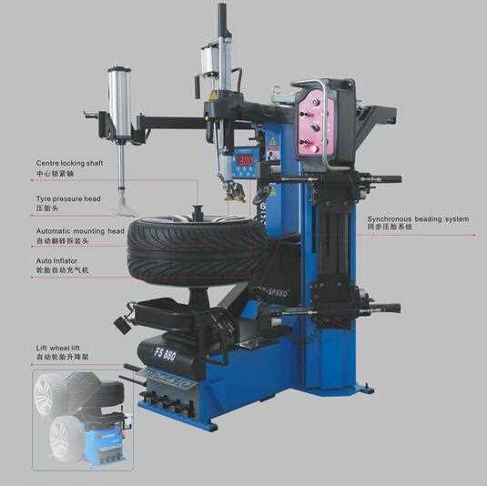 Automatic  Flat Disassembly Tyre Changer