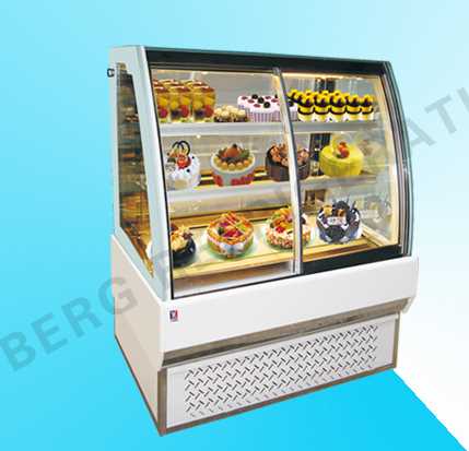 Europe Style Front Open Cake Display Fridge