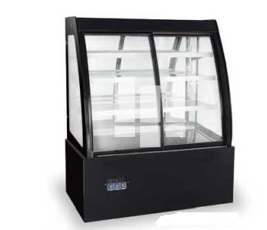 3-Layers Glass Front Door Cake Showcase