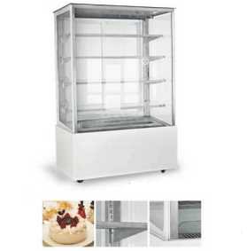 CE Approved Glass Cake Showcase with Four Layers