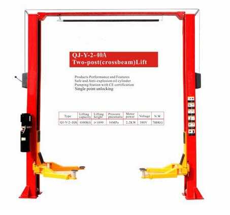 Double Cylinder Hydraulic Vehicle Lifting Machine
