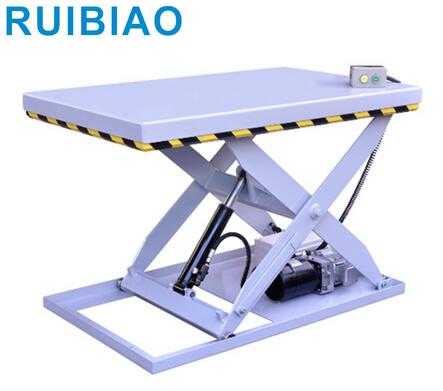 SJG1-1.6 1ton Workshop Mini Hydraulic Electric Scissors Lift Table