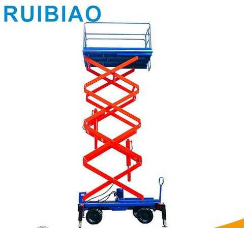 SJY0.3-9 9 meter Light Level Hydraulic Mobile Scissor Lift Table