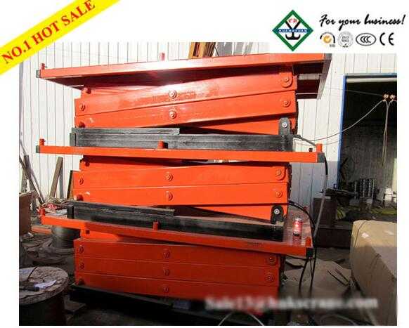 SJG Special Weight Level Scissor Lift Platform Hydraulic Lifting Platform