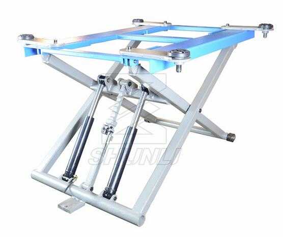 Double Cylinder Low and MID-Rise Scissor Lifts with European Type