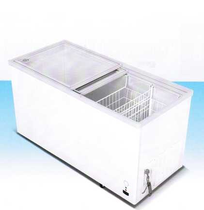 300L Top Door Double Temperature Changeable Freezer Wd-300