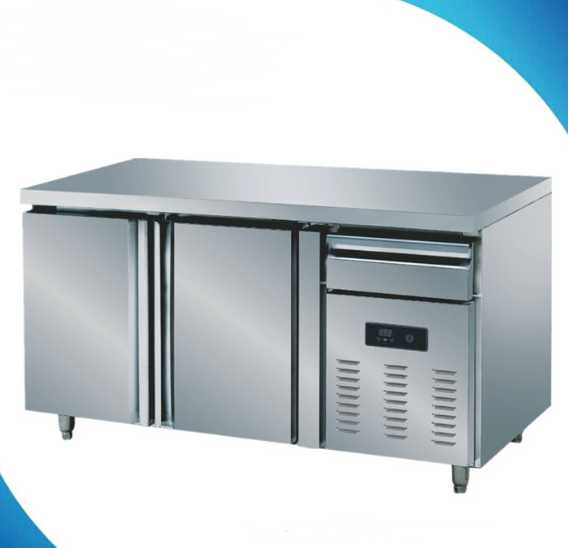 Ls-Tg1.8L2 Stainless Steel 2 Doors Kitchen Commercial Refrigerator
