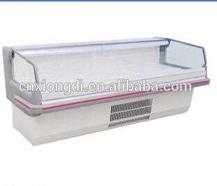 V series 100L to 400L capacity 2-8C display cooler supermarket cooler